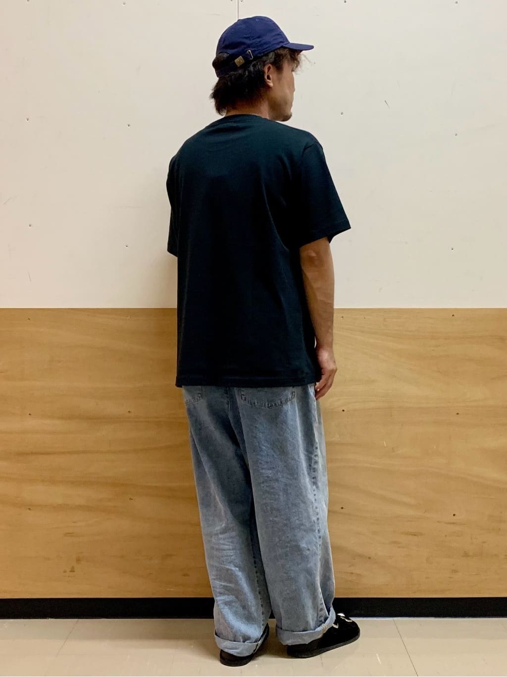 MATUさんの「THE SHOP TK｜ワンポイントベアーロゴ半袖Tシャツ【洗濯機OK】」を使ったコーディネート