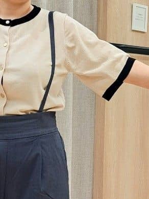 ふるさんの「grove｜【2WAY】ハイパーストレッチストラップパンツ」を使ったコーディネート