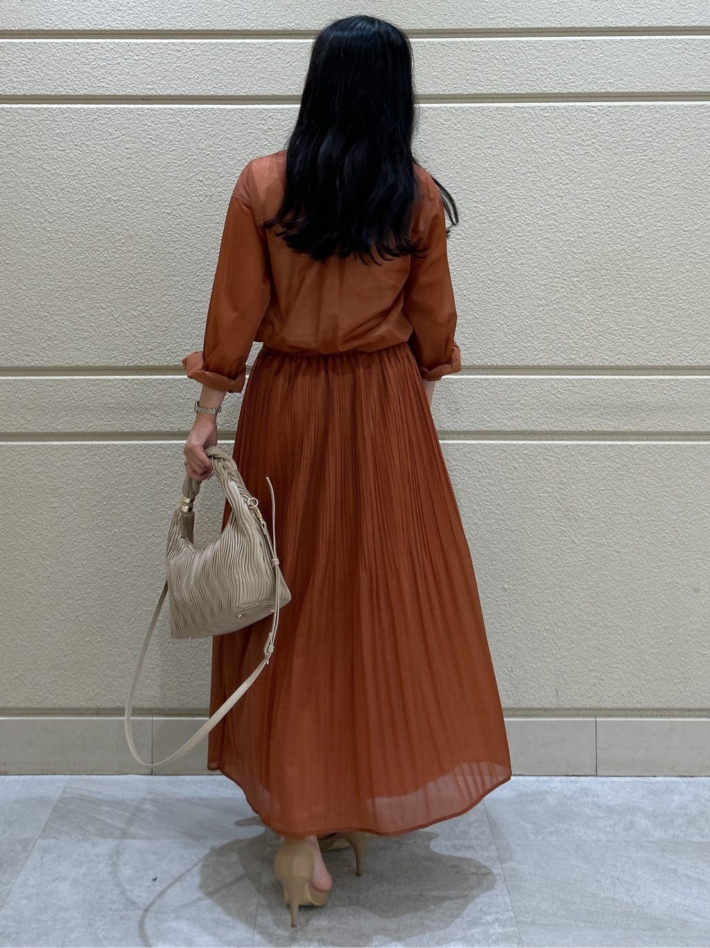 Momokaさんの「COUP DE CHANCE｜【手洗い可】シアーブラウス」を使ったコーディネート