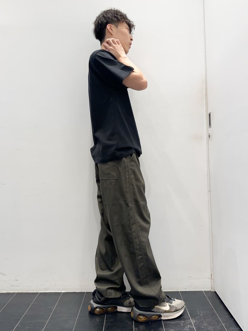 ちびちゃんさんの「THE SHOP TK｜ワンポイントベアーロゴ半袖Tシャツ【洗濯機OK】」を使ったコーディネート