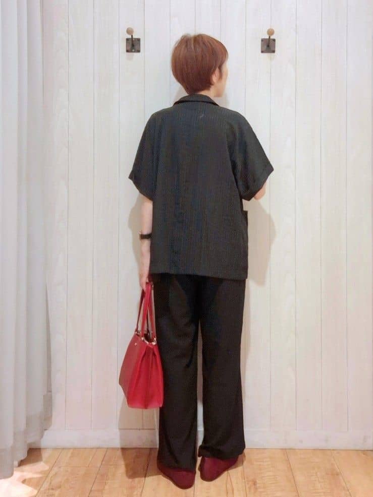 Ribさんの「SHOO･LA･RUE｜【S-LL/ひんやり/UV】選べる6柄でそれぞれ欲しくなる プリントTシャツ」を使ったコーディネート