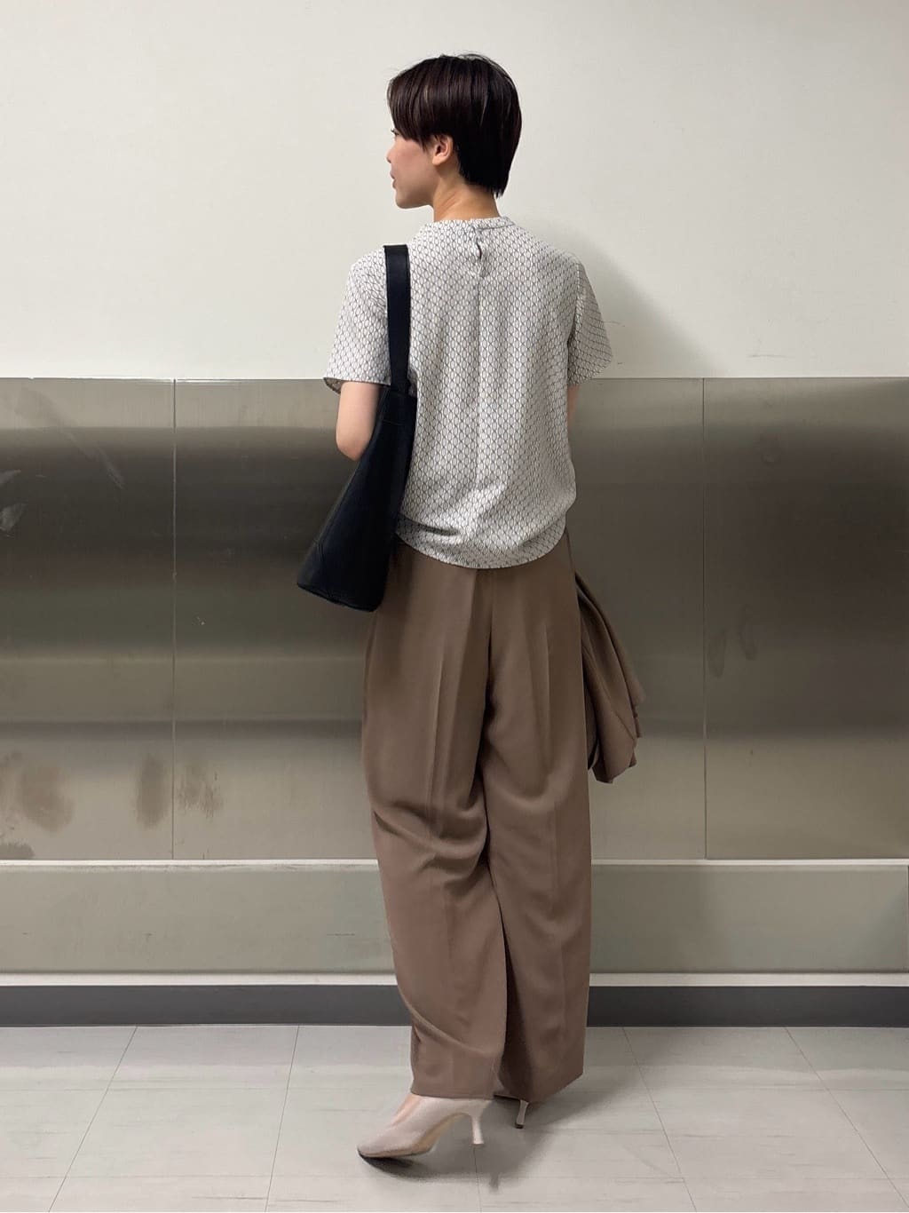 kanaeさんの「INDIVI｜【軽く羽織れる！】ダブルジャケット」を使ったコーディネート