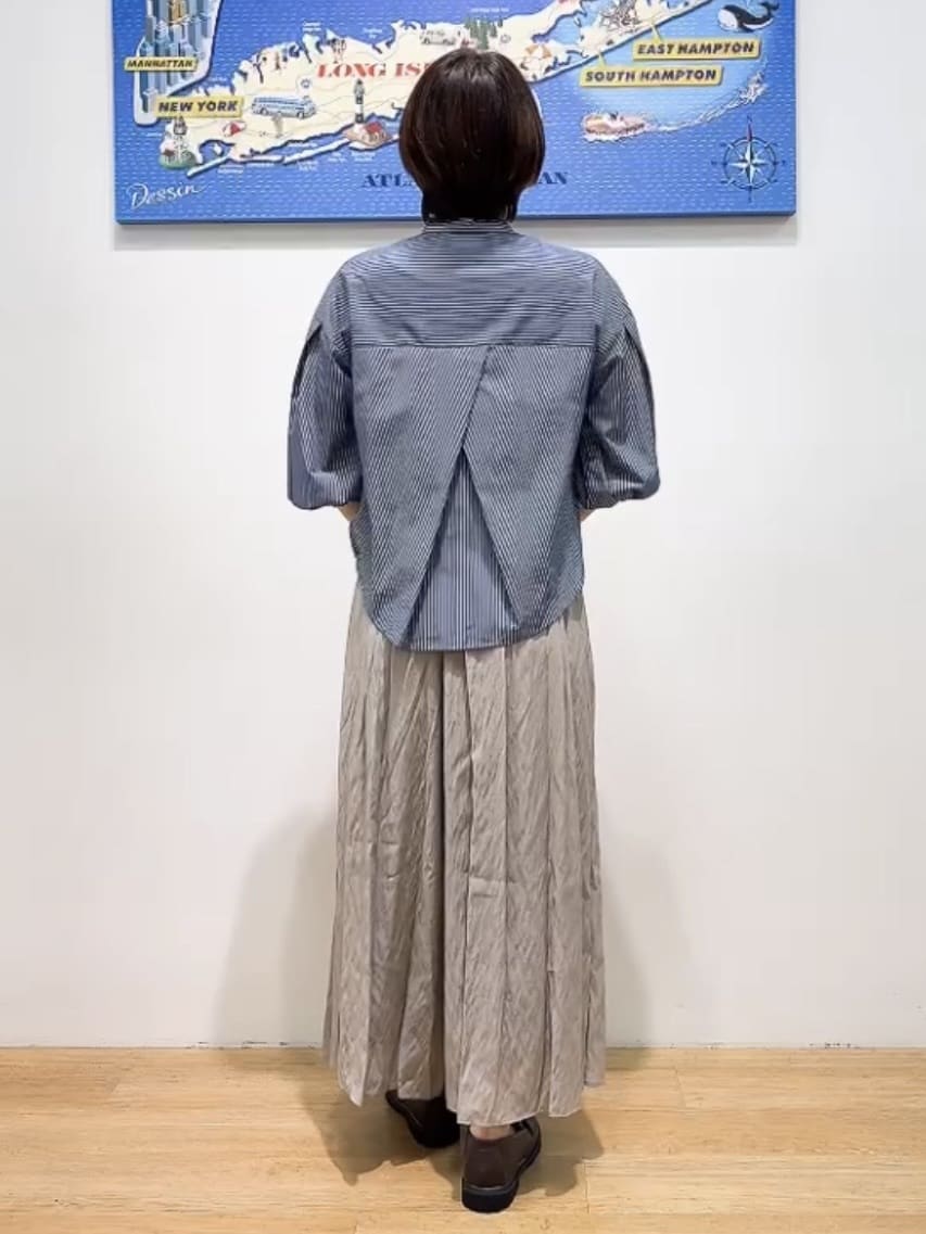 Hamaさんの「Dessin｜【ウエストゴム/洗える】シアーエアリーパンツ」を使ったコーディネート