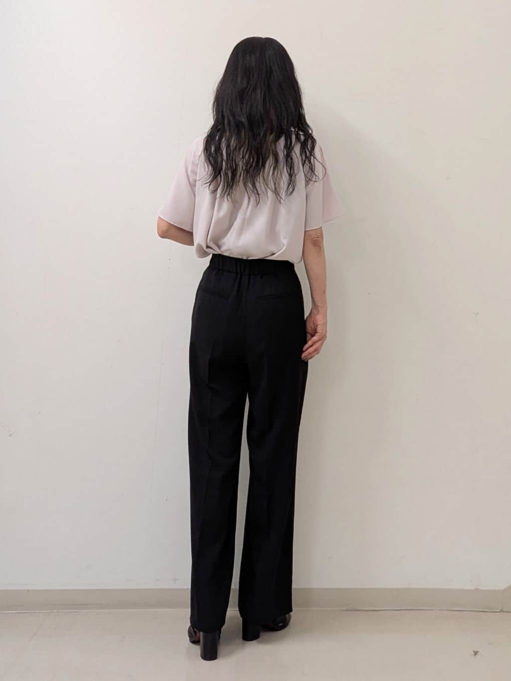 miiさんの「INDIVI｜【軽く羽織れる！】ダブルジャケット」を使ったコーディネート