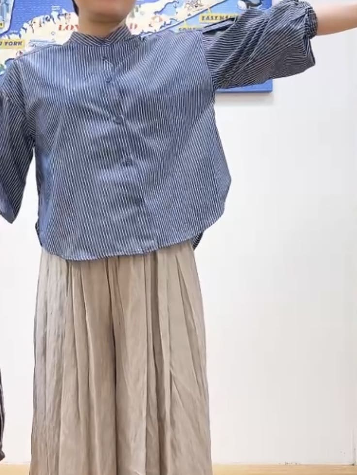 Hamaさんの「Dessin｜【ウエストゴム/洗える】シアーエアリーパンツ」を使ったコーディネート