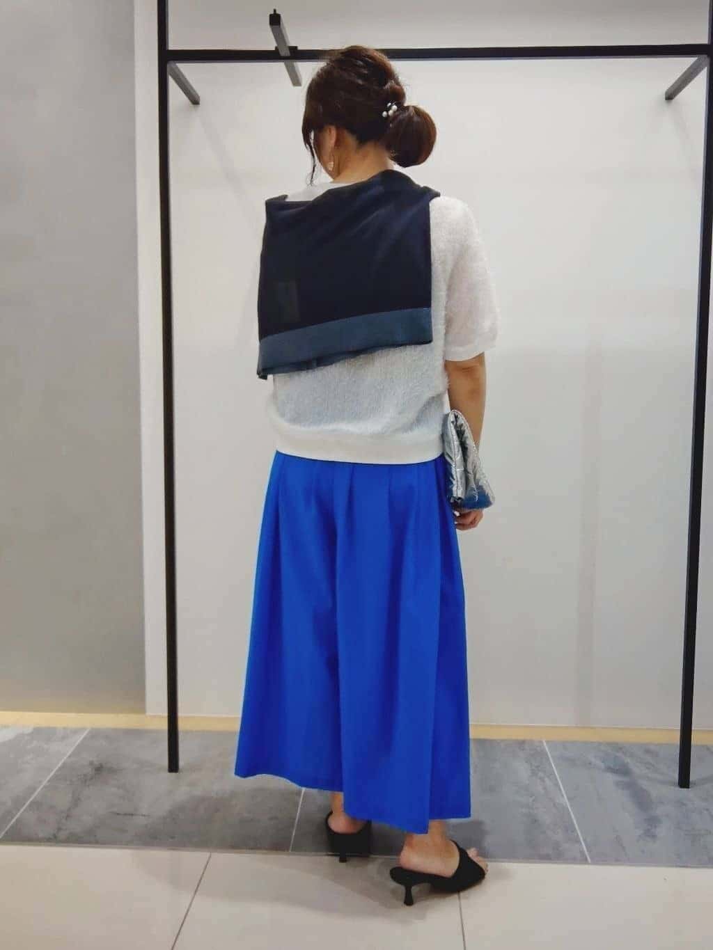 TOMOMIさんの「INDIVI｜ヘアリージャカードトップス」を使ったコーディネート