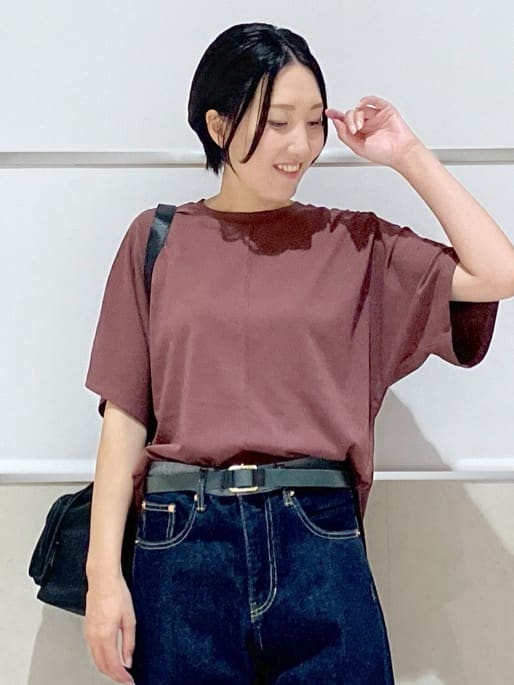 eriko さんの「Dessin｜【洗える】フレアカットソー」を使ったコーディネート