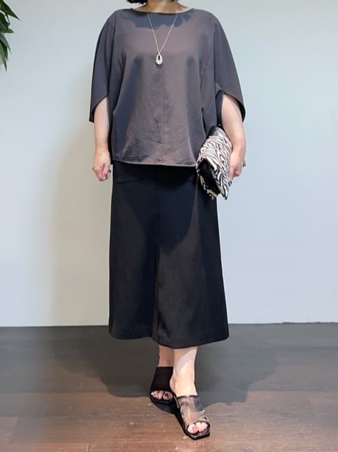 Asamiさんの「UNTITLED｜マーブルドロップネックレス」を使ったコーディネート