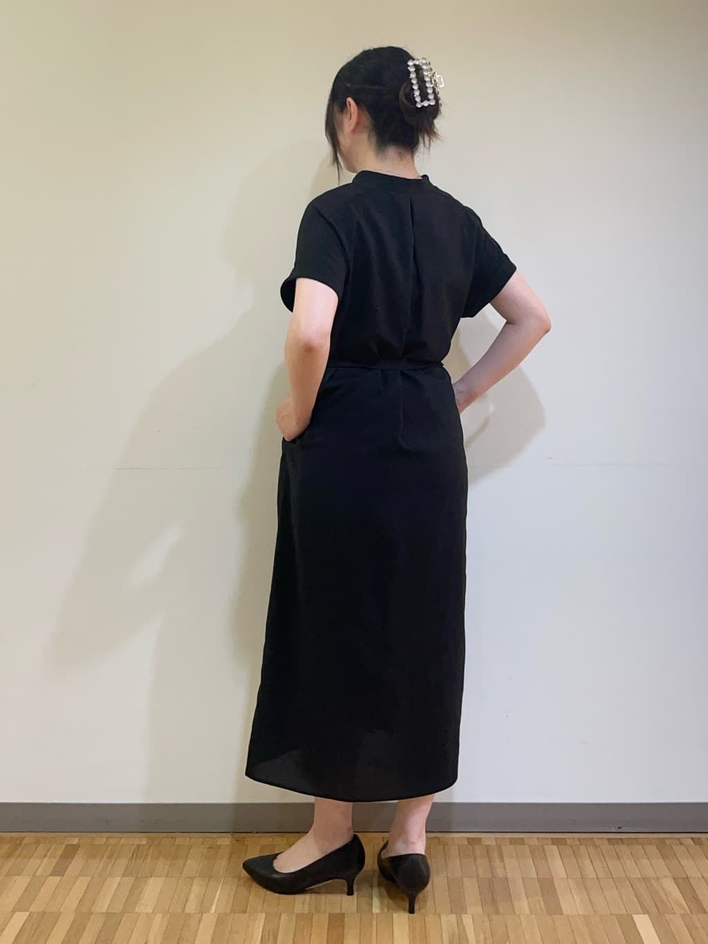 フナキさんの「UNTITLED｜【UV/はっ水】リラククールワンピース」を使ったコーディネート