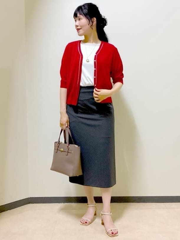  beni_gingerさんの「Reflect｜【インナーにおすすめ◎】シアーネックデザインプルオーバー」を使ったコーディネート