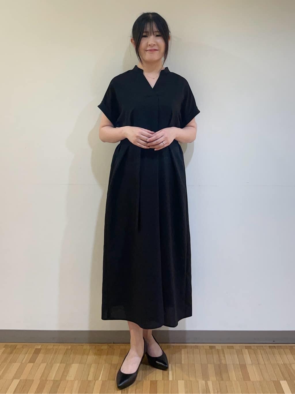 フナキさんの「UNTITLED｜【UV/はっ水】リラククールワンピース」を使ったコーディネート