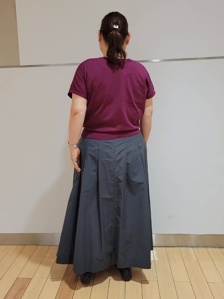 TAKAさんの「UNTITLED｜【洗える/前後2WAY】ネックプルオーバーニット」を使ったコーディネート