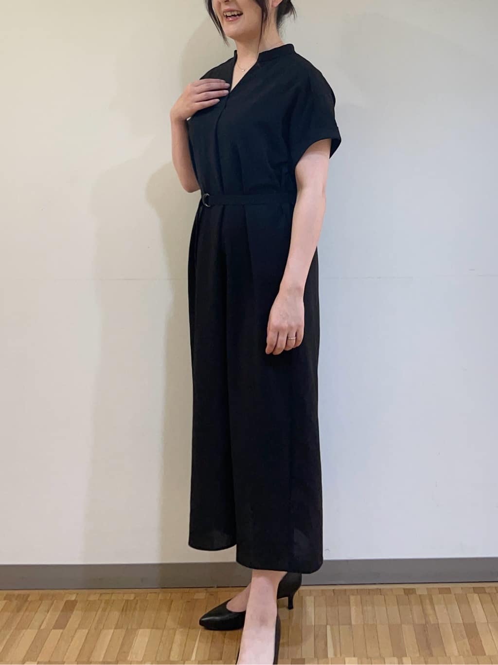 フナキさんの「UNTITLED｜【UV/はっ水】リラククールワンピース」を使ったコーディネート