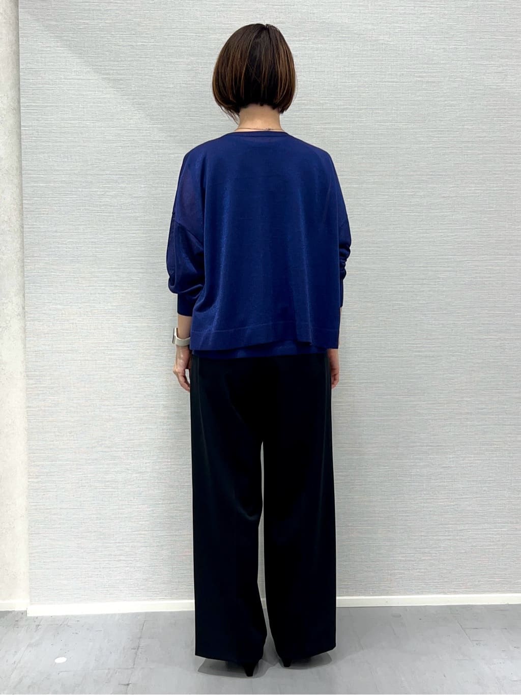 Shinakoさんの「UNTITLED｜【アンサンブル可/洗える】シアーノースリーブ プルオーバー」を使ったコーディネート
