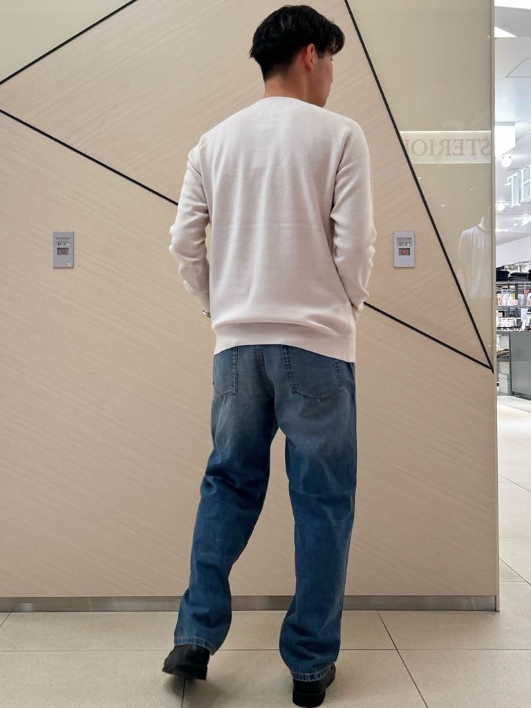 千葉亮太さんの「DRESSTERIOR｜◆ウォッシャブル コットンカシミヤスムースニット」を使ったコーディネート