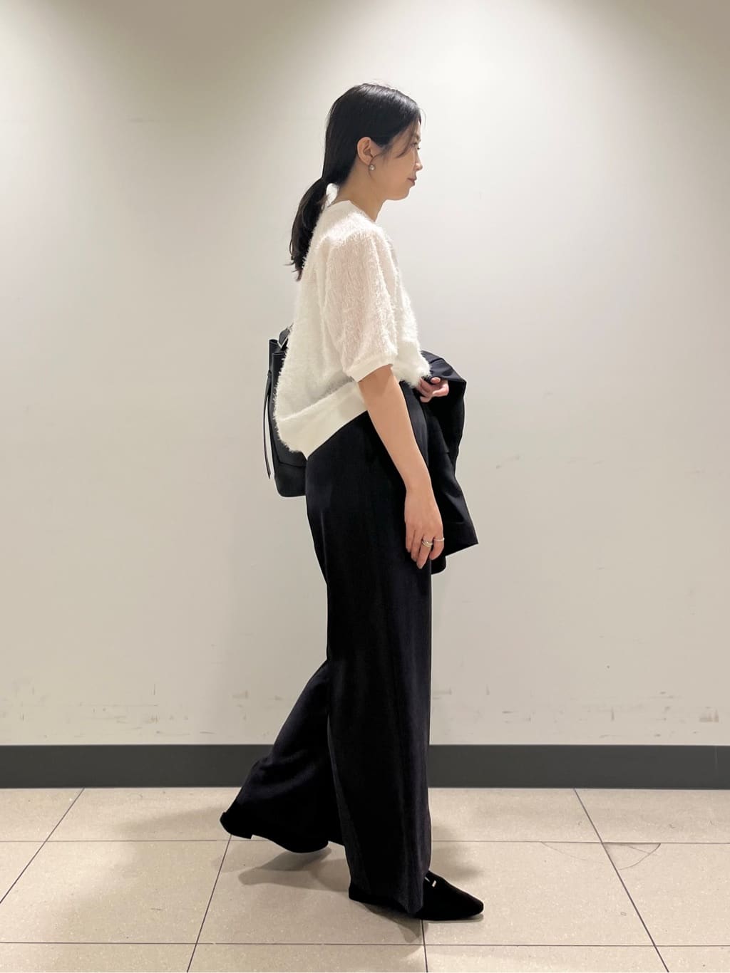 shokoさんの「INDIVI｜ヘアリージャカードトップス」を使ったコーディネート
