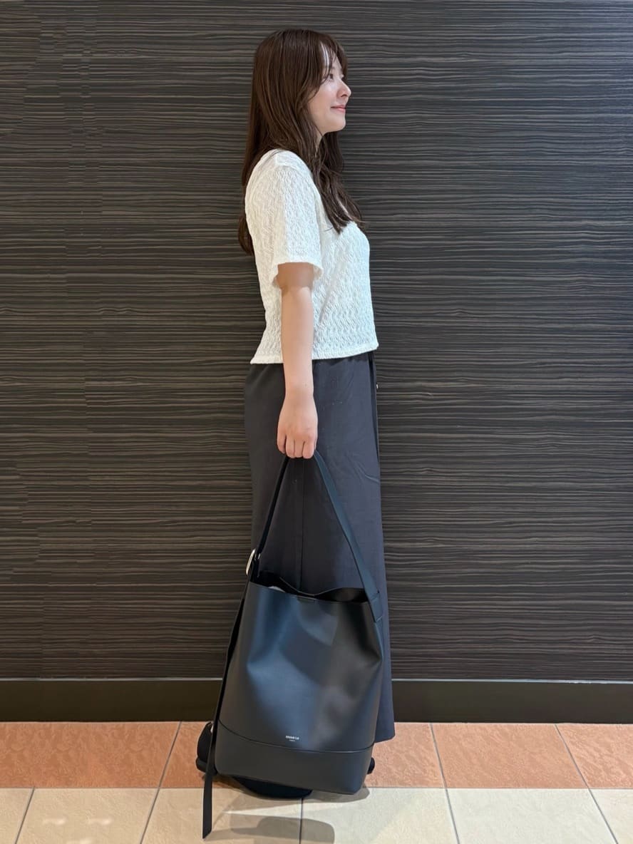 かなさんの「OPAQUE.CLIP｜【抗菌防臭加工】ニットフラットパンプス」を使ったコーディネート