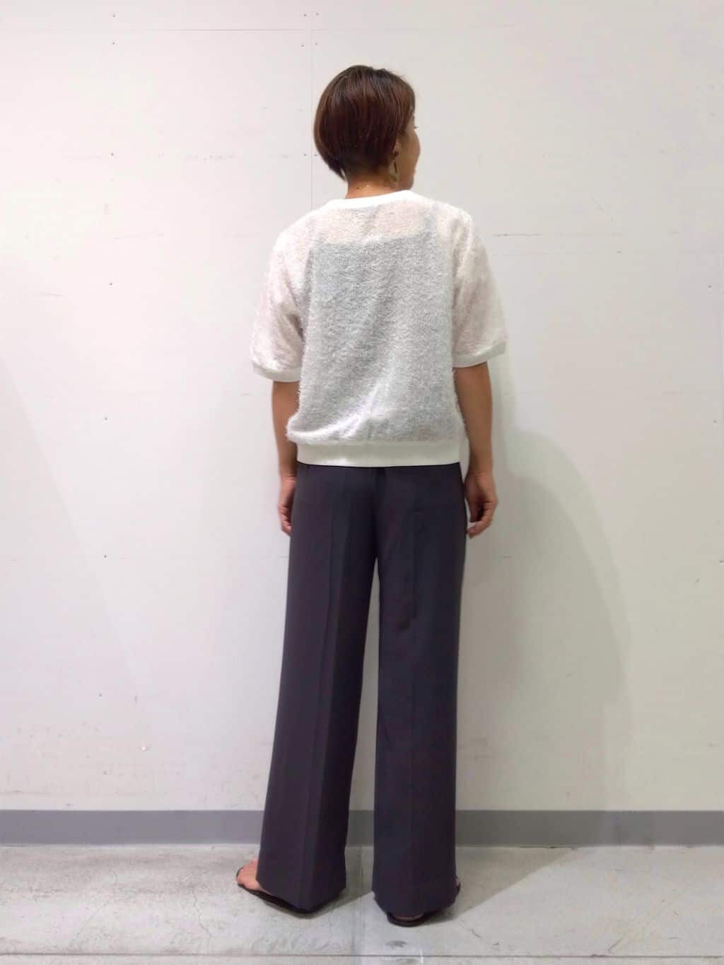 Kさんの「INDIVI｜ヘアリージャカードトップス」を使ったコーディネート