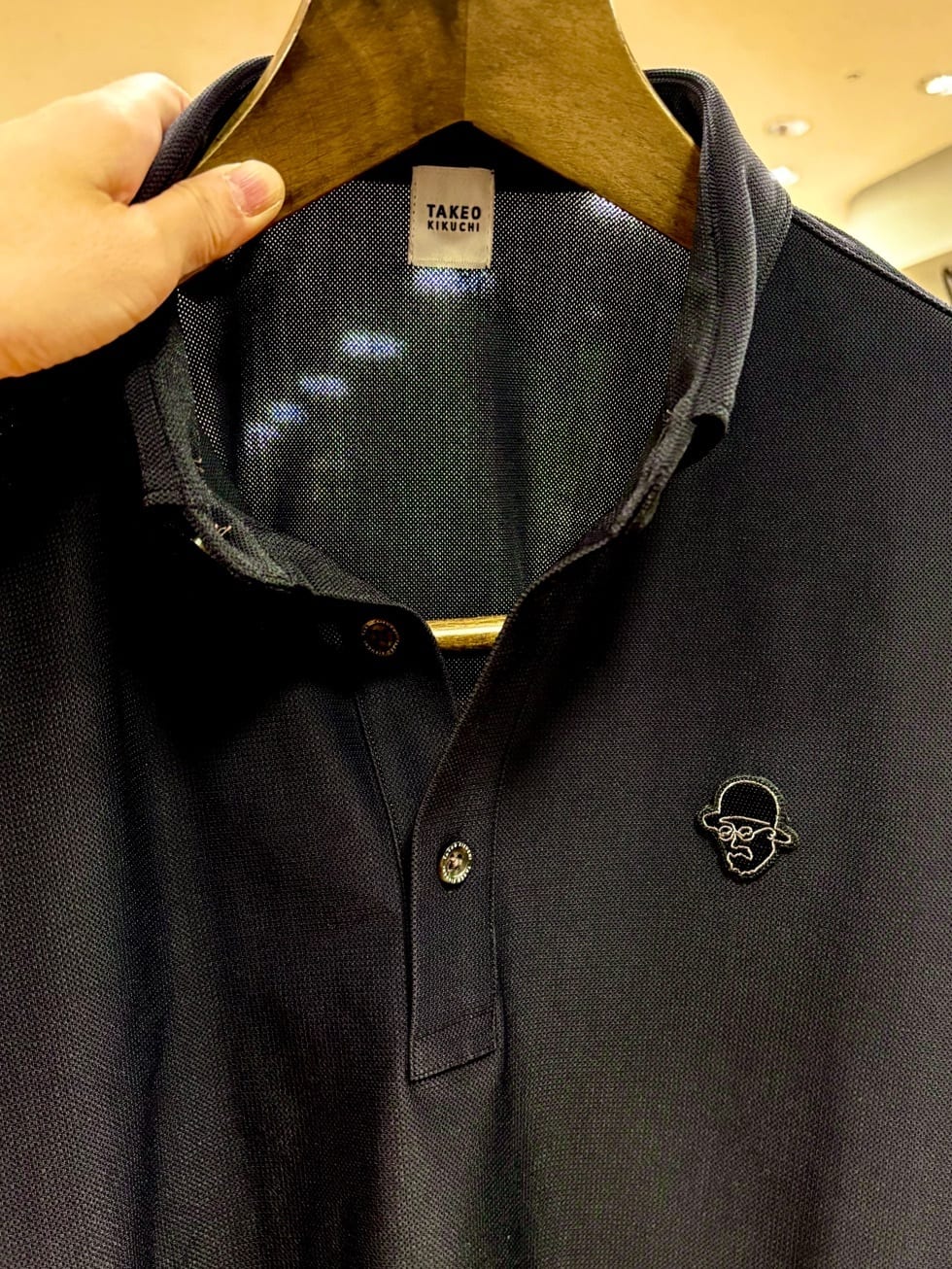 のぐみさんの「TAKEO KIKUCHI｜【COOL CITY WEAR】エアートール ポロシャツ /接触冷感・通気性」を使ったコーディネート