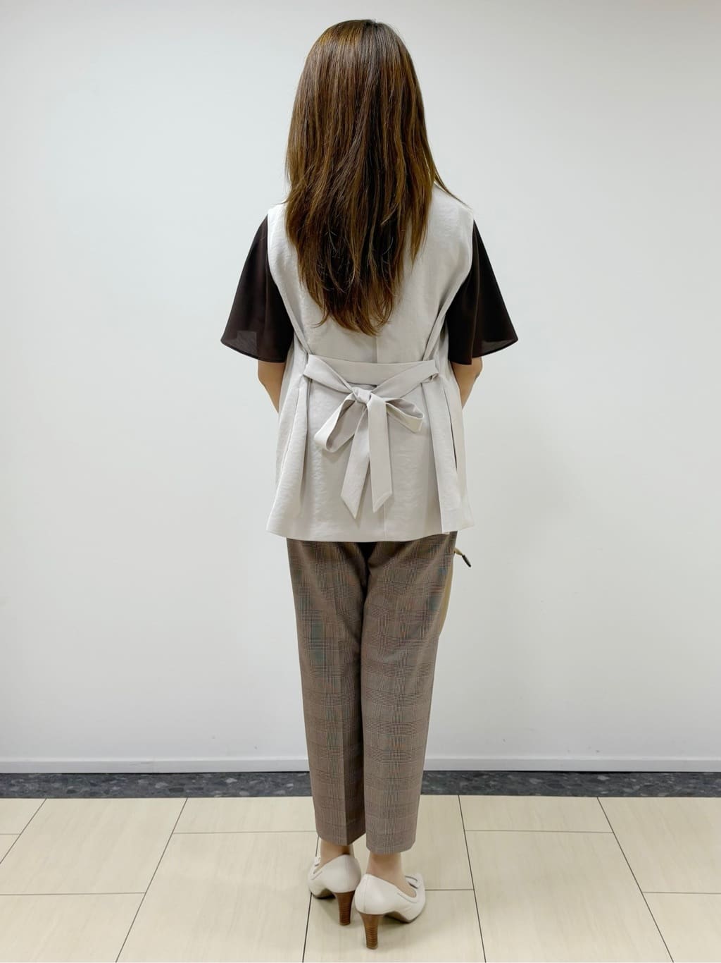 Annaさんの「COUP DE CHANCE｜【手洗い可／日本製】ボウタイブラウス」を使ったコーディネート