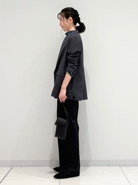 kayoさんの「INDIVI｜【軽く羽織れる！】ダブルジャケット」を使ったコーディネート