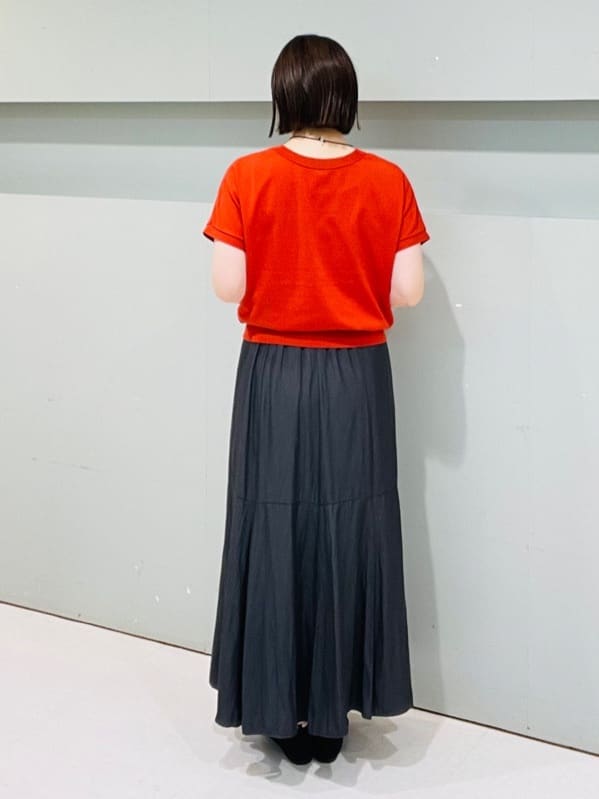 yuka.fさんの「UNTITLED｜ビッグオーバルネックレス」を使ったコーディネート