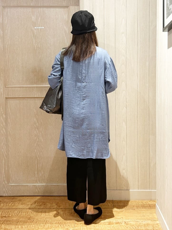 yukaさんの「SHOO･LA･RUE｜【S-LL/体型カバー】さらっとしたタッチが魅力 デニムライクチュニック」を使ったコーディネート