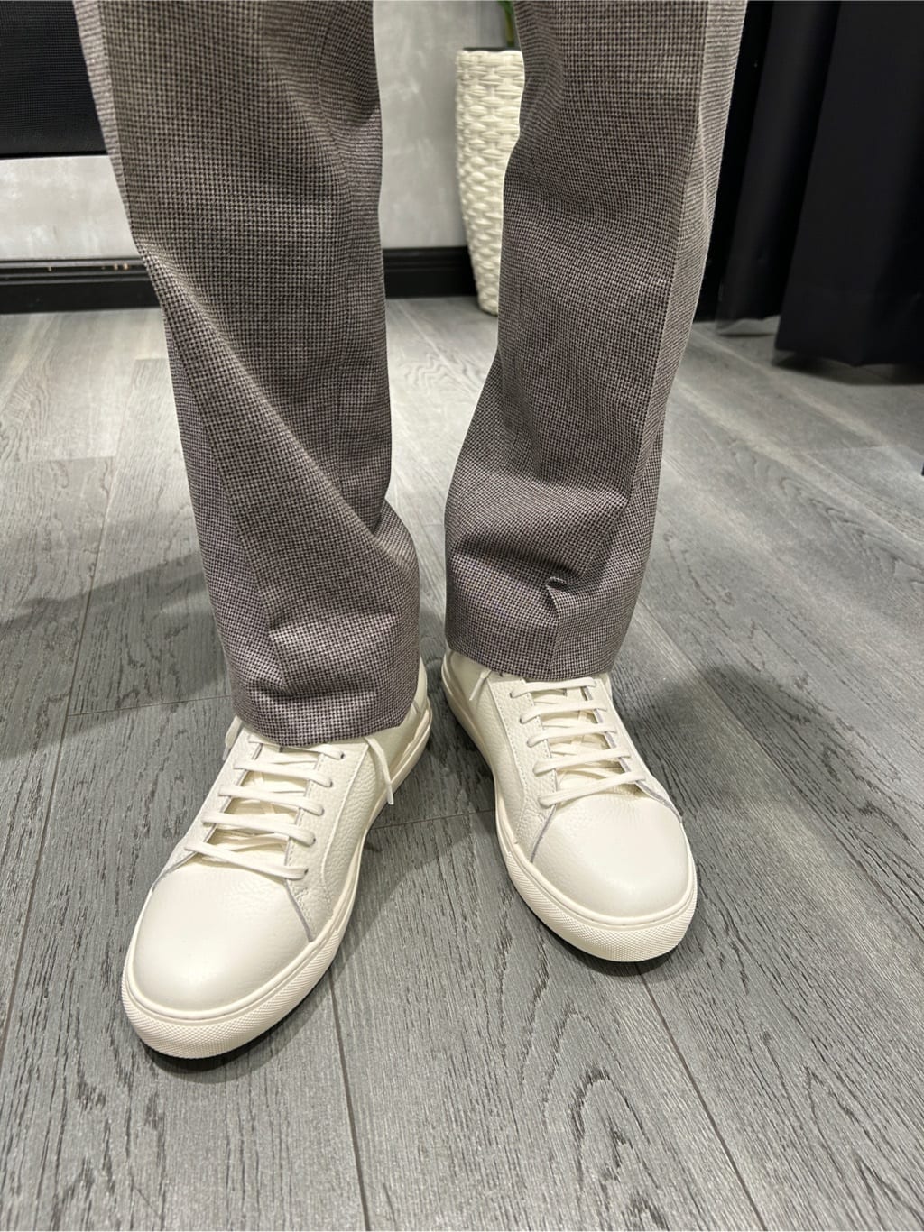 ruiさんの「TAKEO KIKUCHI｜【COOL CITY WEAR】籠目アート柄 サッカーシャツ /通気性」を使ったコーディネート