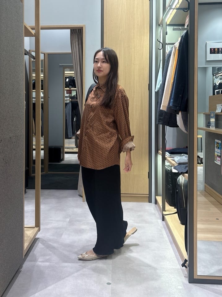 よぴさんの「TAKEO KIKUCHI｜ボーラーハット柄 長袖シャツ」を使ったコーディネート