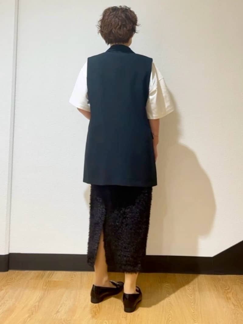 MAYUMIさんの「UNTITLED｜【セットアップ可/洗える】スラブテーラードカラージレ」を使ったコーディネート