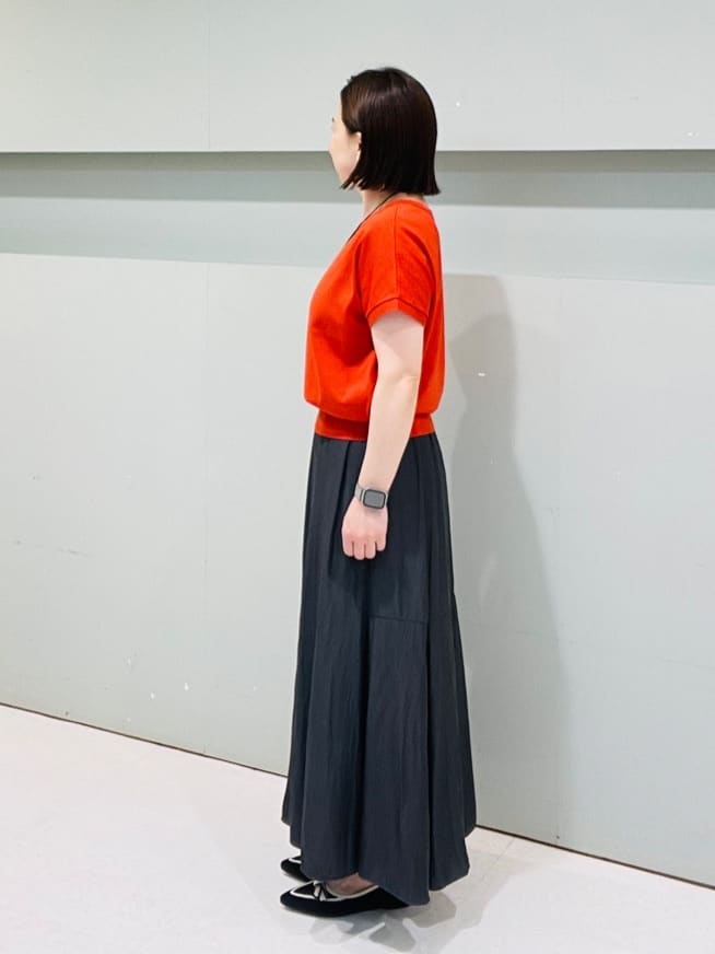 yuka.fさんの「UNTITLED｜ビッグオーバルネックレス」を使ったコーディネート