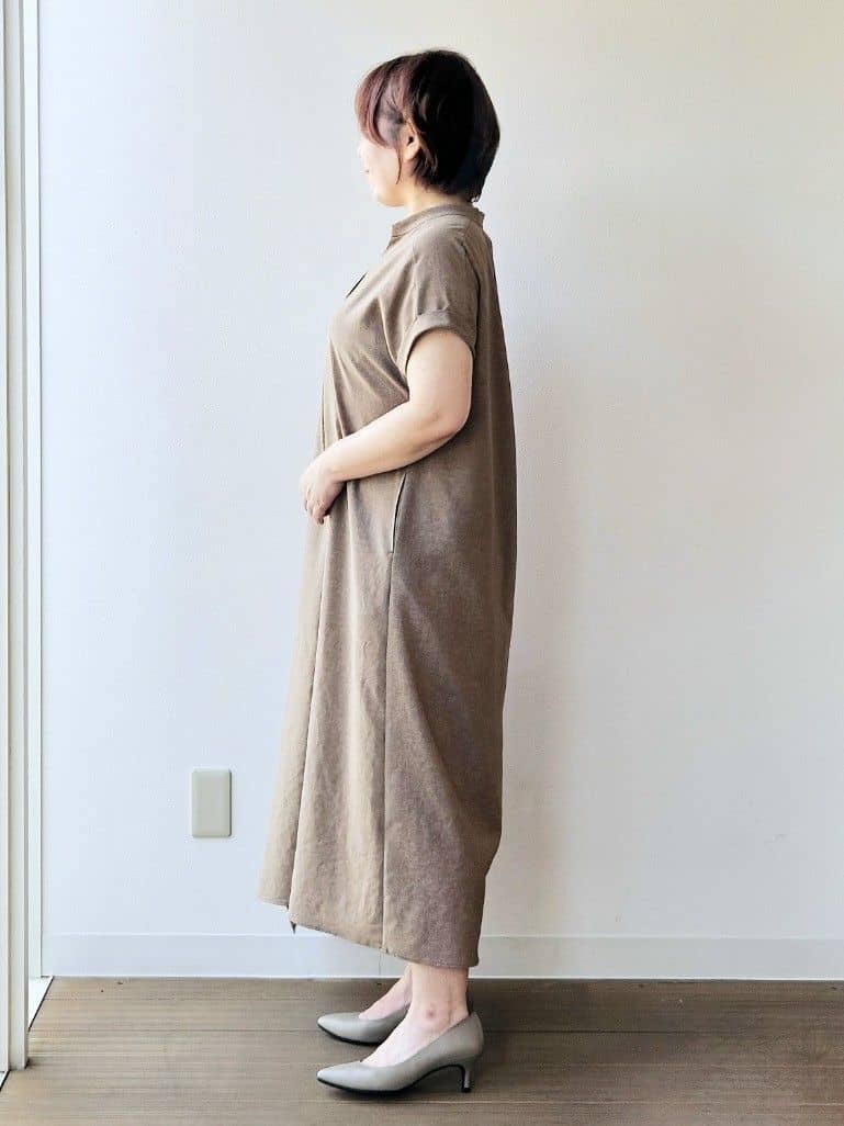 やじまさんの「UNTITLED｜【UV/はっ水】リラククールワンピース」を使ったコーディネート