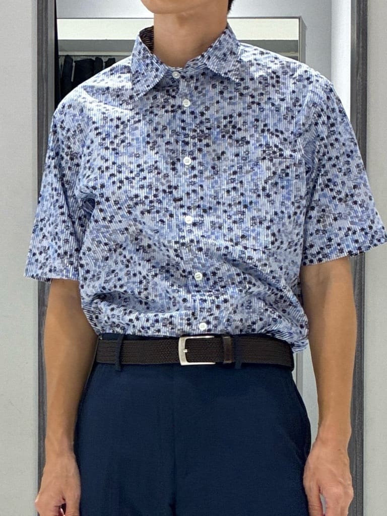 わいずみさんの「TAKEO KIKUCHI｜【COOL CITY WEAR】アーバンクール パンツ /接触冷感・吸水速乾」を使ったコーディネート