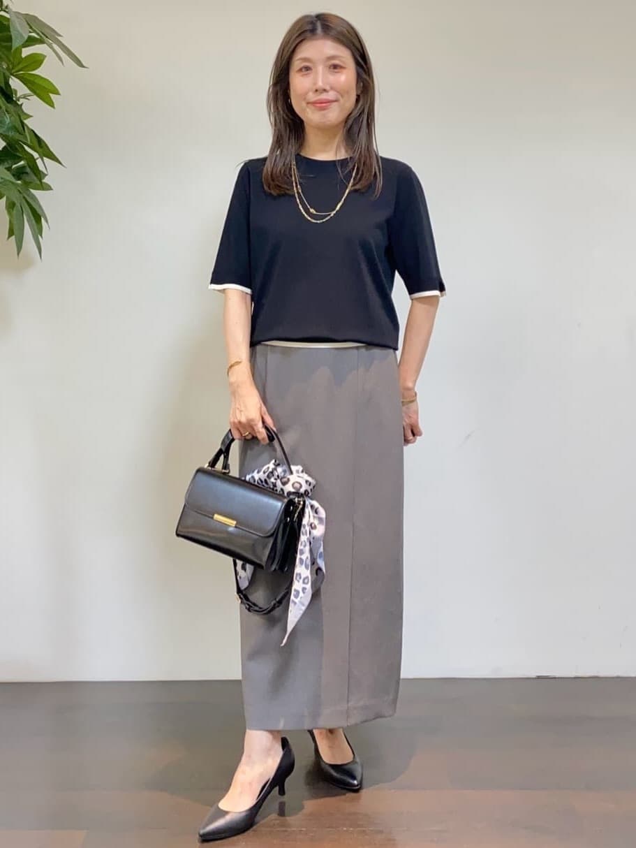 tomoさんの「UNTITLED｜【日本製・本革】Comfit Dresser Pumps（コンフィットドレッサーパンプス）」を使ったコーディネート