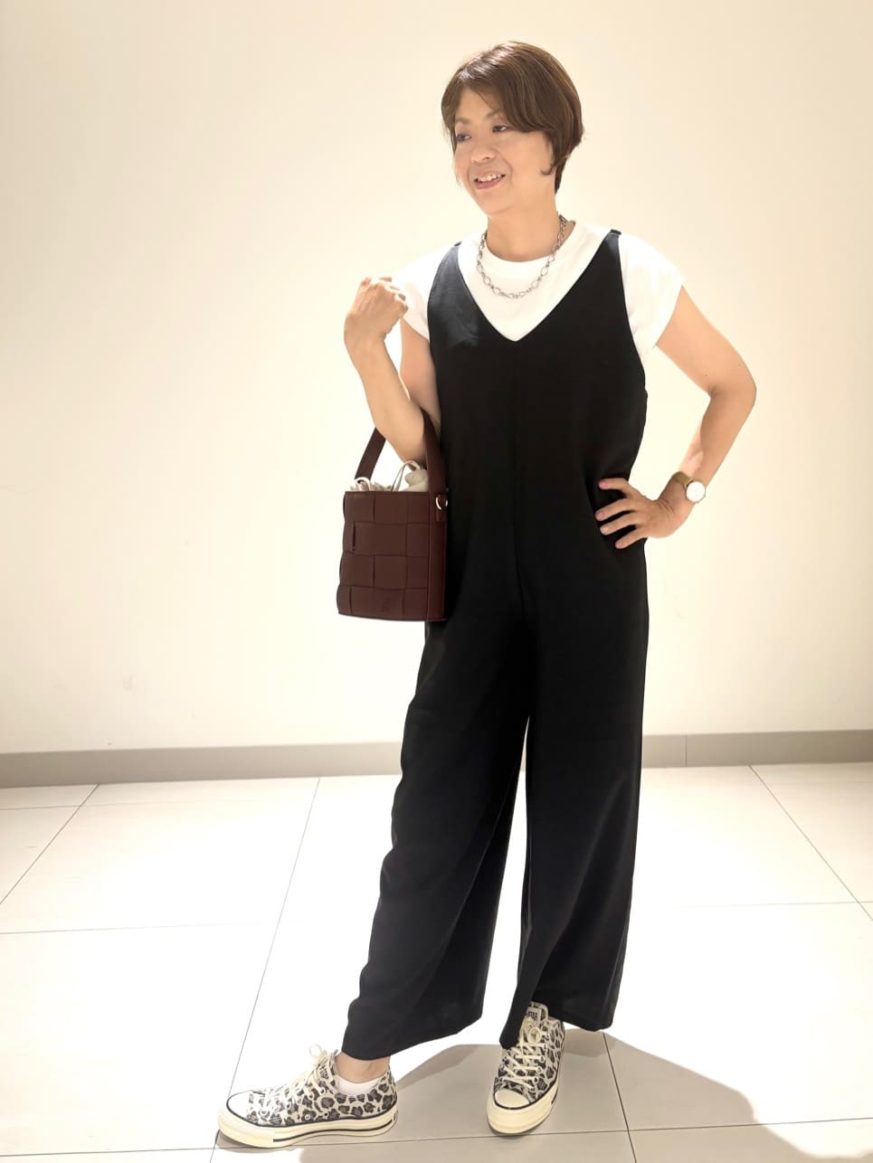 Haruさんの「Dessin｜【洗える】ストレッチオールインワン」を使ったコーディネート