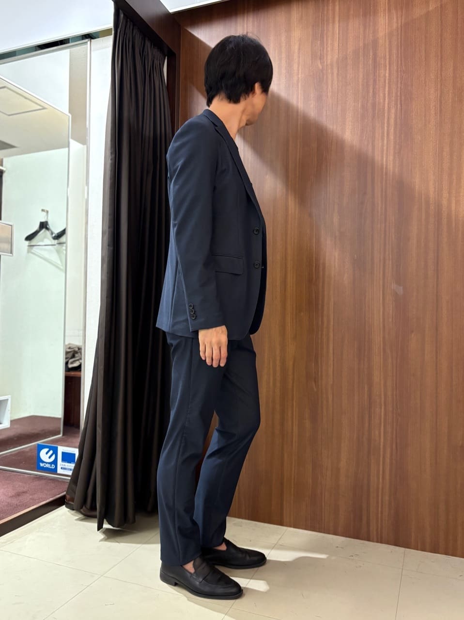 かたやまさんの「TAKEO KIKUCHI｜【360&deg;ストレッチ／セットアップ対応】None Of Stress ジャケット」を使ったコーディネート