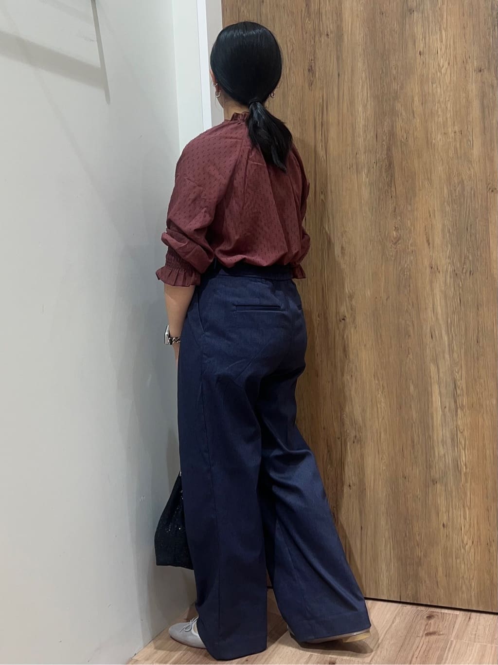 Reinaさんの「grove｜【人間工学】つつまれフィットバレエシューズ （抗菌防臭加工裏地使用）」を使ったコーディネート