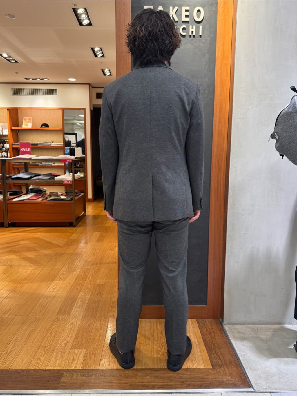 たくやさんの「TAKEO KIKUCHI｜【None Of Stress】アクティブジャージ 千鳥 ジャケット」を使ったコーディネート
