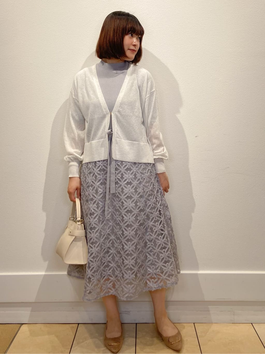 kimiさんの「index｜《5色展開》コンパクトショートカーディガン【洗濯機洗い可】」を使ったコーディネート