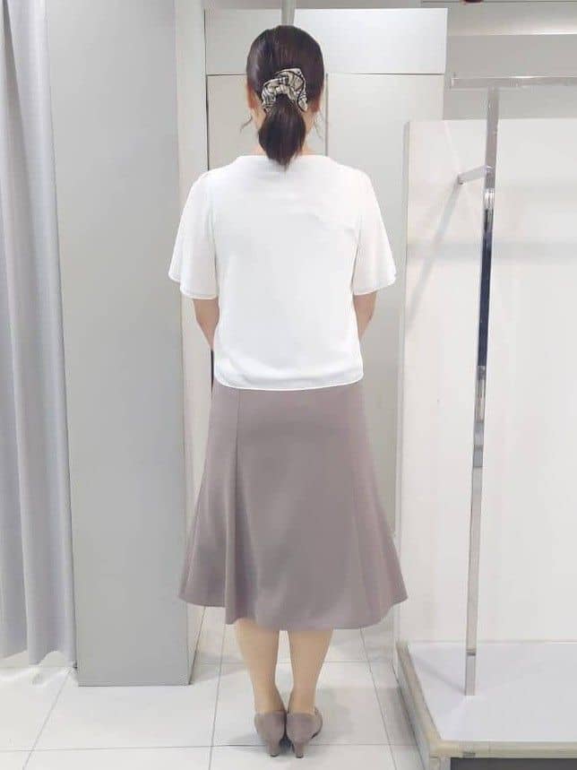 AZUSAさんの「Reflect｜【WEB先行カラーあり／手洗い可／アンサンブル可】バイカラーカーディガン」を使ったコーディネート