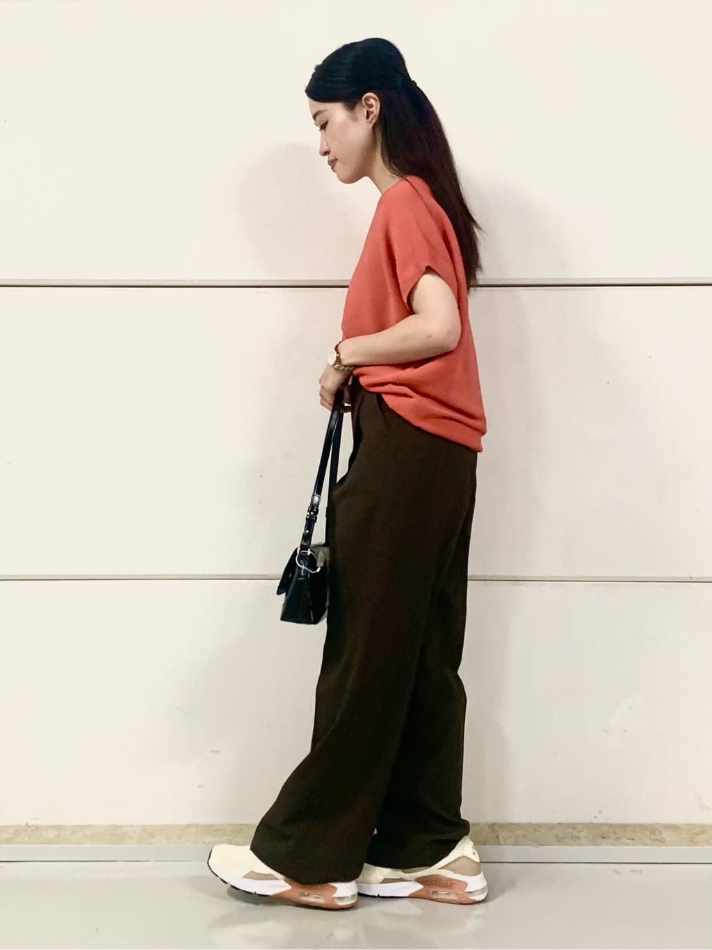 sahoさんの「THE SHOP TK｜【6色展開】さらさらフレンチニット【毛玉になりにくい/洗濯機OK】」を使ったコーディネート