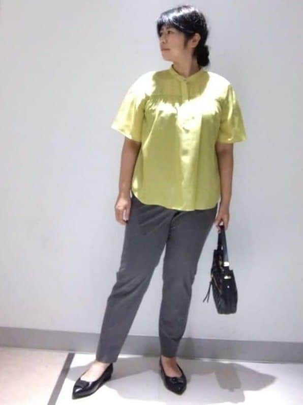 sakoさんの「Reflect｜【至福の履き心地】&rsquo;25秋冬 やみつきフラットパンプス」を使ったコーディネート