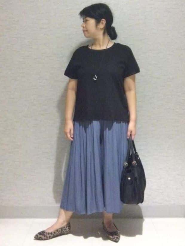 sakoさんの「Reflect｜【寒暖差対策に◎／手洗い可／旅行や通勤に】フード付きシアーカーディガン」を使ったコーディネート