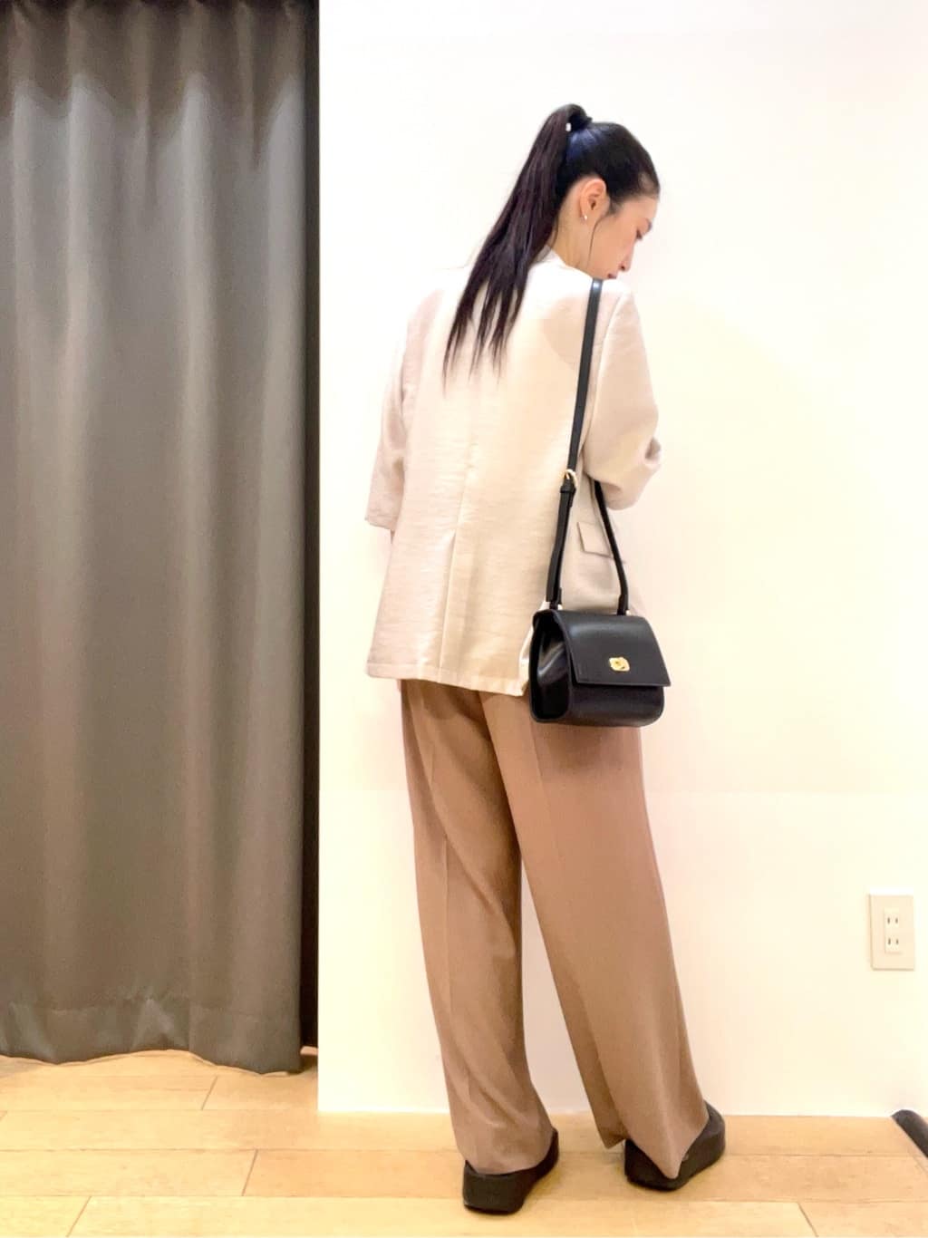 yukoさんの「INDIVI｜ライトダブルジャケット」を使ったコーディネート