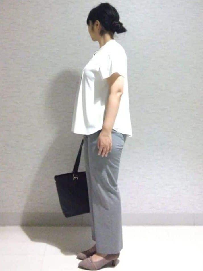sakoさんの「Reflect｜【洗える／セットアップ可】ノーカラージャケット」を使ったコーディネート