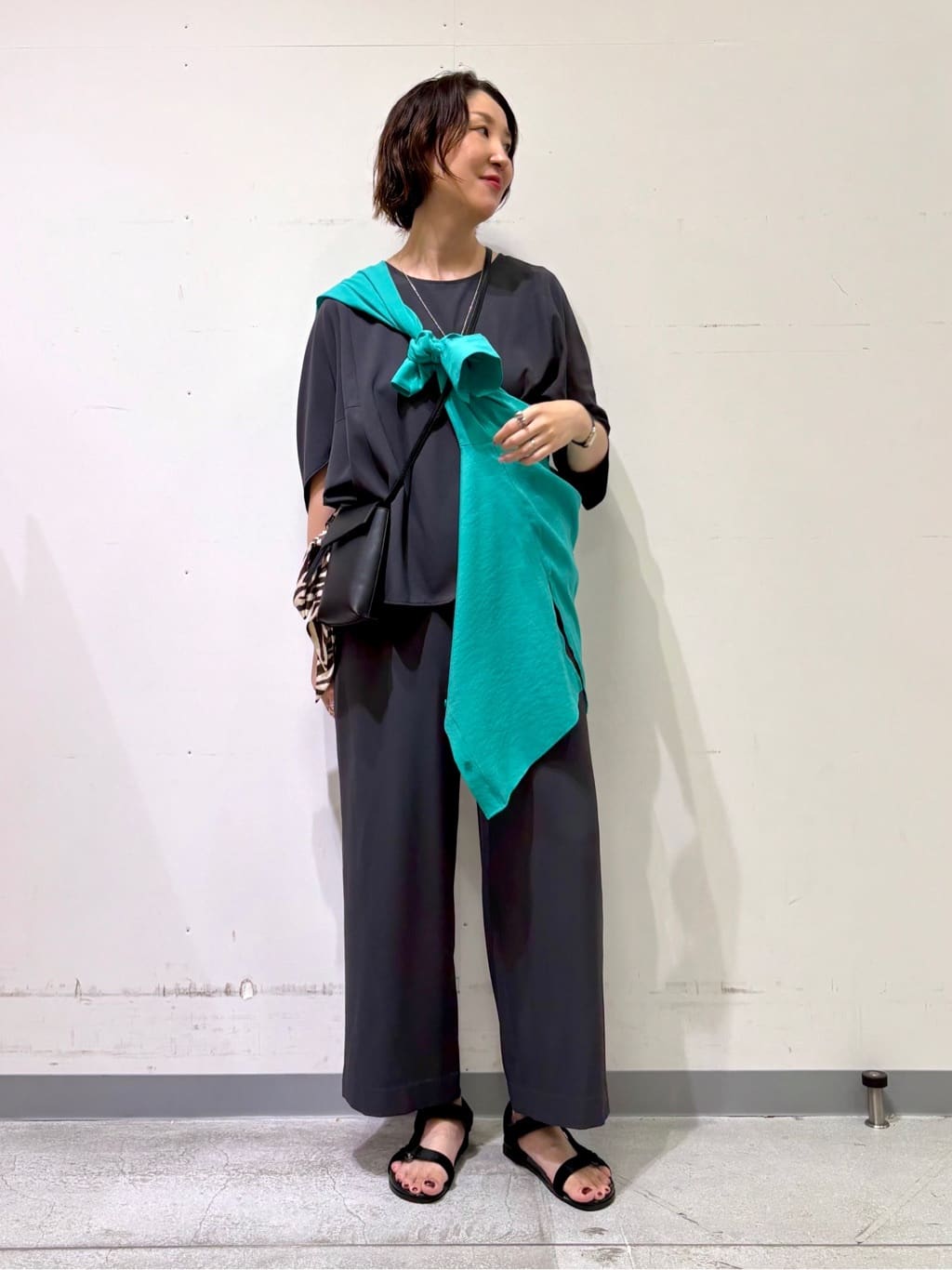 yuriさんの「INDIVI｜【選べるトップパーツ】ワントップネックレス」を使ったコーディネート