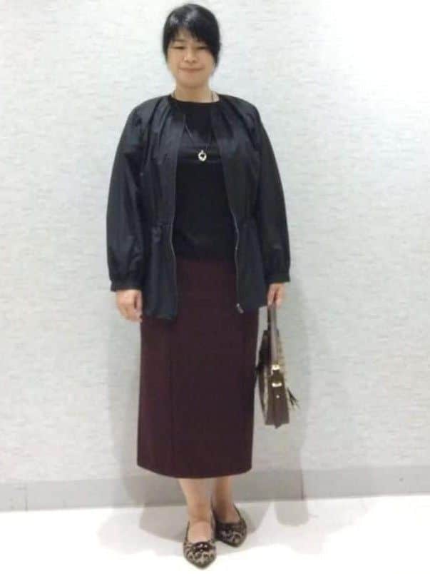 sakoさんの「Reflect｜【パンツにもスカートにも合わせやすい◎】ライティブルゾン」を使ったコーディネート