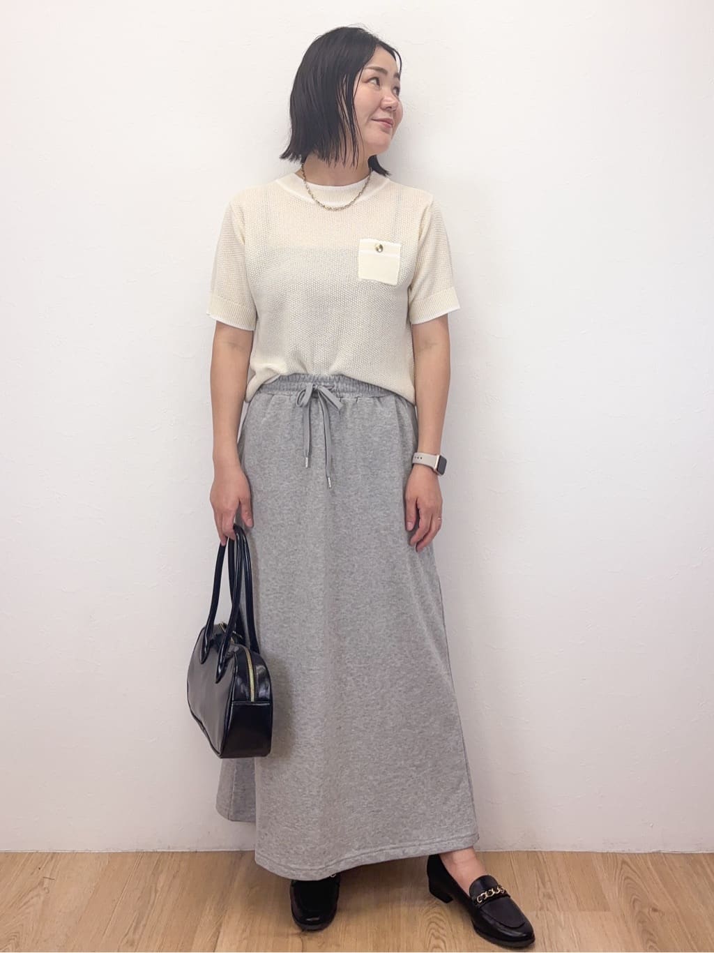 Takeさんの「OPAQUE.CLIP｜《andGIRL掲載》リラクシーシャツ【洗濯機洗い可】」を使ったコーディネート