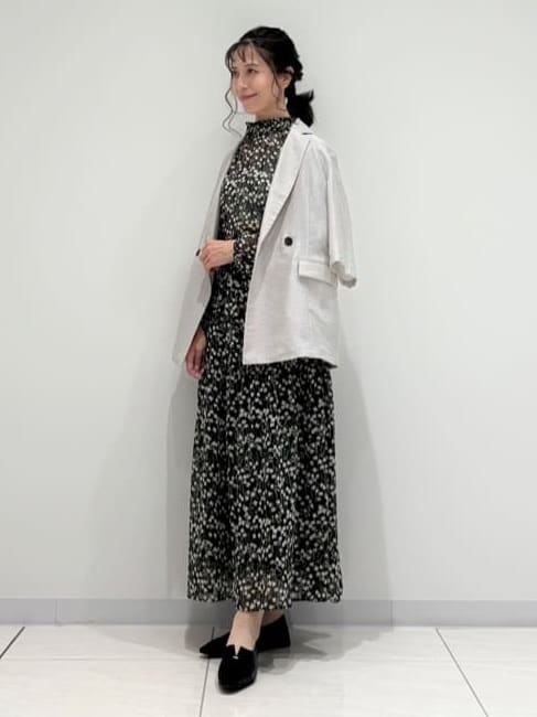 kayoさんの「INDIVI｜ライトダブルジャケット」を使ったコーディネート