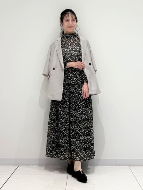 kayoさんの「INDIVI｜ライトダブルジャケット」を使ったコーディネート